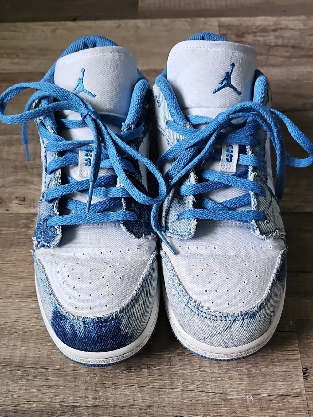 Air Jordan 1 Low Washed Denim Size 6.5 Y